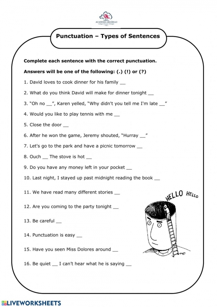Punctuate Me worksheet for mastering commas in a fun veggie style, image 8 Fourth grade worksheet titled Punctuate Me focused on comma usage with a vegetable theme