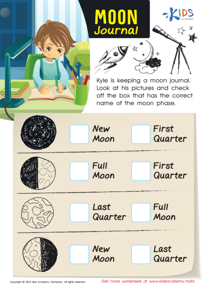 Space Fractions Worksheet 11: Ratio and Simplification Activity for Elementary Learners Fourth grade students solving space-themed fraction ratio problems by identifying celestial objects and simplifying fractions