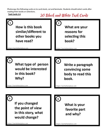 Sample reading response letter worksheet showing fourth grade students how to identify key elements in a friendly letter format