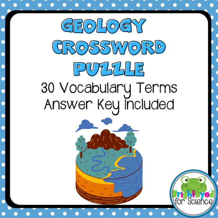 Engaging geology vocabulary crossword puzzle for fourth-grade students, image 17 Fourth-grade geology crossword worksheet focusing on data and graphing terms