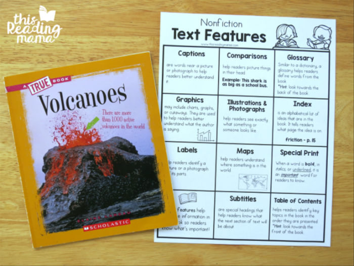 Fourth grade worksheet on reading and interpreting charts, graphs, and diagrams in nonfiction texts