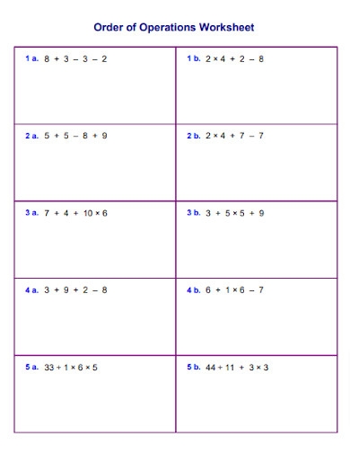 Challenging fill in the operation math worksheet for fourth graders number 20 Fourth grade math worksheet requiring students to fill in the correct operation for each problem