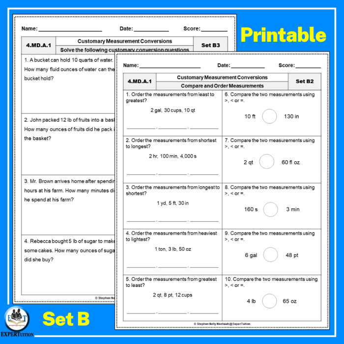 Fourth grade dry measure conversion worksheet for cupcake recipe practice