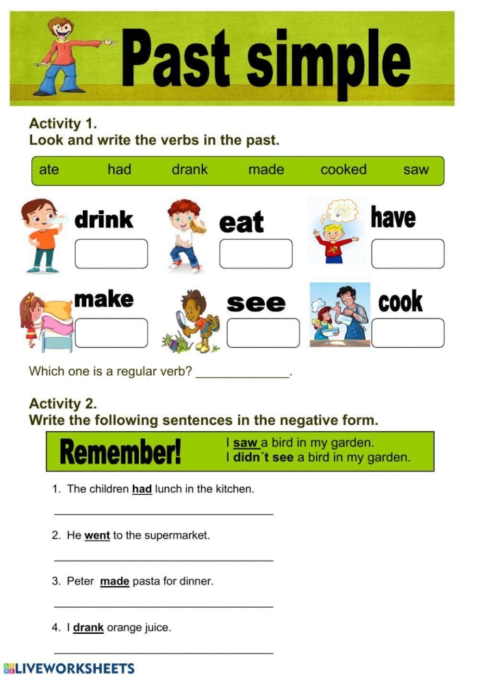 Past Tense Quicksand worksheet for practicing verbs with a tropical adventure theme, image 20 A fourth grade worksheet featuring an island-themed past tense quicksand activity