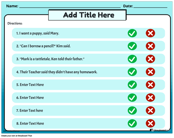 Educational resource on quotation marks for grammar practice in fourth grade Worksheet teaching fourth graders the use of quotation marks in writing