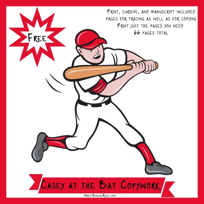 Fourth grade students working on a Casey at the Bat poem worksheet in a classroom