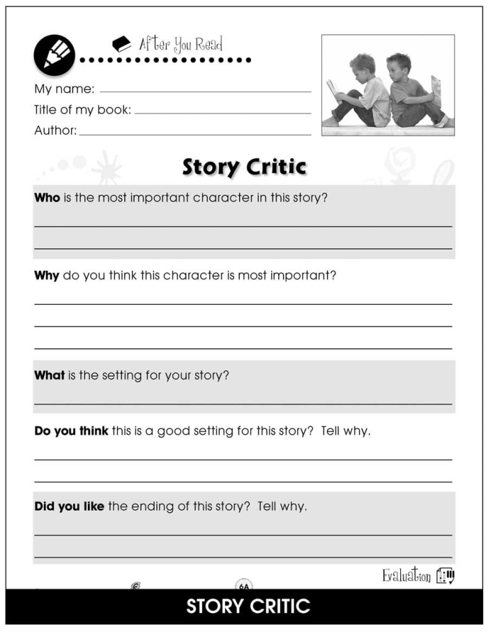 Sample reading response letter with highlighted elements for fourth grade phonics instruction