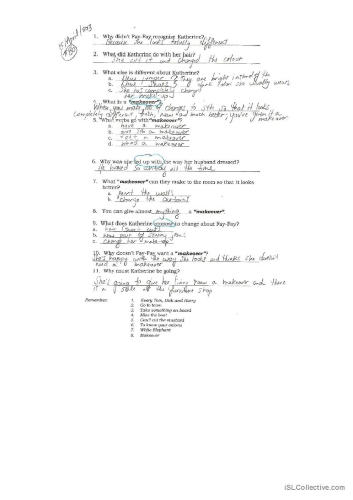 Grammar and Mechanics worksheet for Fourth Grade Worksheet for Sentence Makeover Part 1, focusing on improving sentence flow for fourth graders. Engaging activity to enhance grammar and mechanics skills.