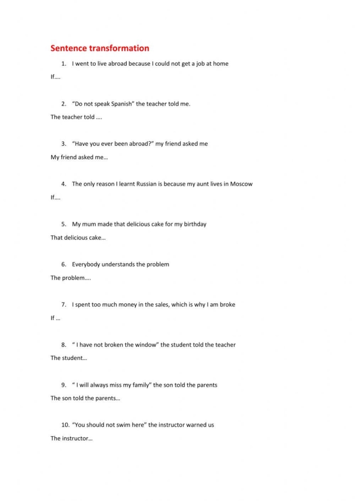 Grammar and Mechanics worksheet for Fourth Grade Worksheet for Sentence Makeover Part 1 focused on rewriting paragraphs for smoother sentences. Engaging activity for fourth-grade grammar and mechanics.