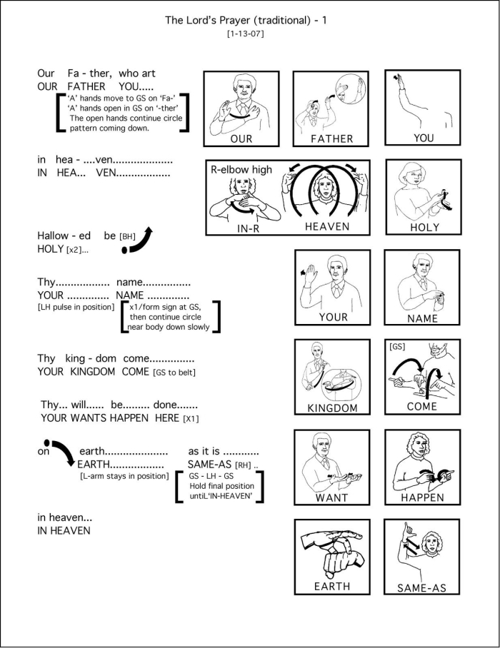 Fourth grade worksheet for practicing American Sign Language alphabet by decoding a quote