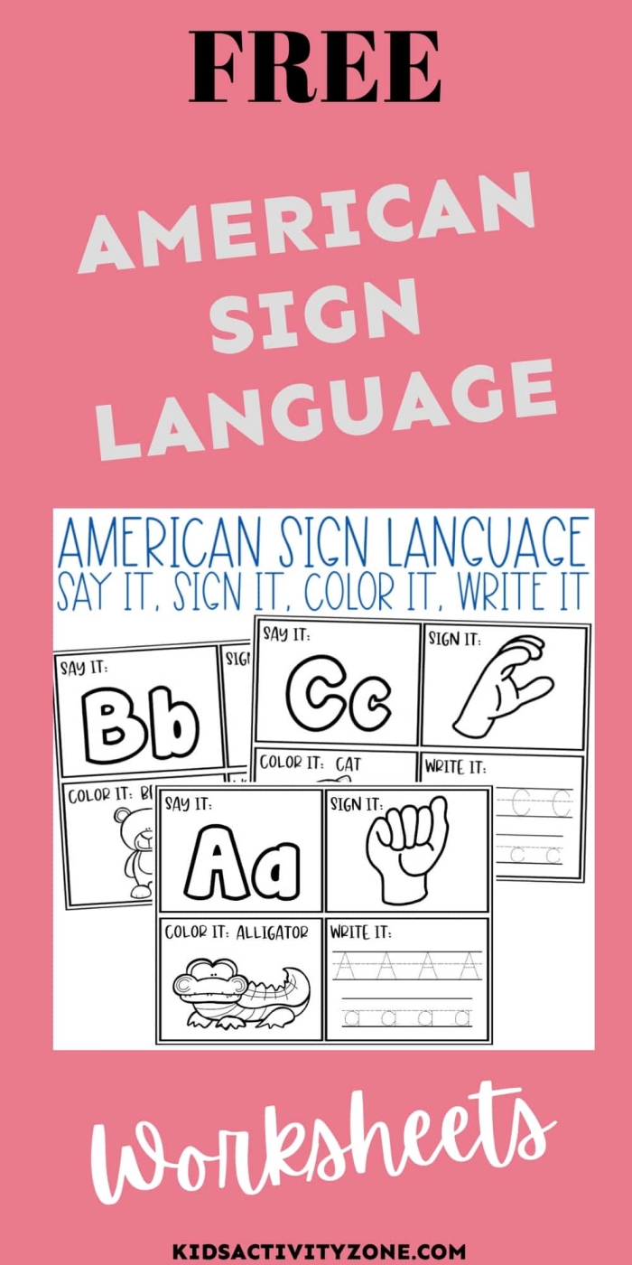 Fourth Grade Data and Graphing worksheet practicing American Sign Language alphabet with a decoded quote