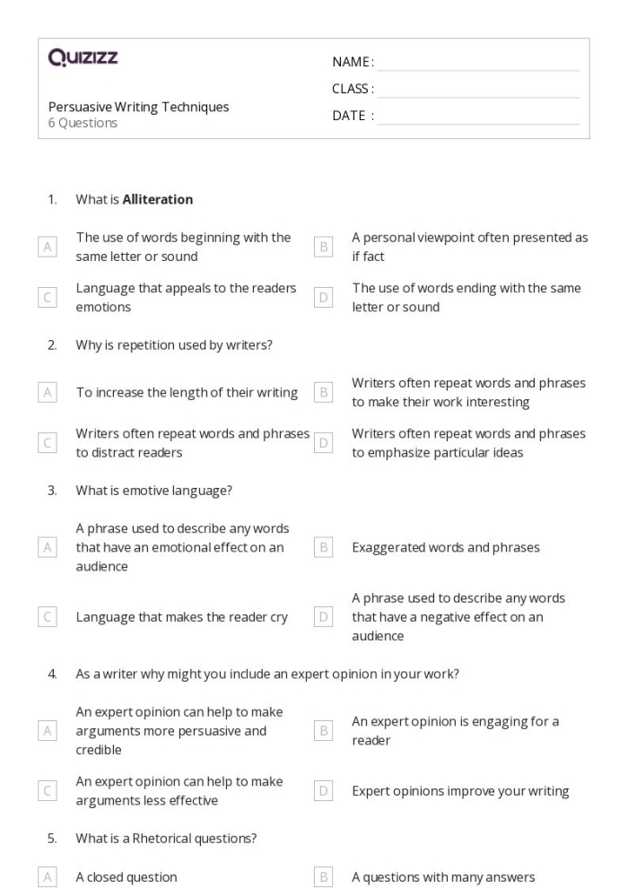 Fourth grade persuasive writing worksheet focused on soda with sections for introduction, arguments, and conclusion