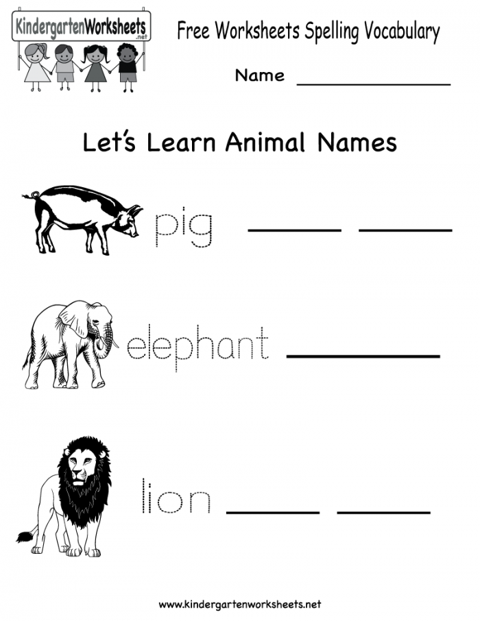 Fourth grade students completing a Check-In worksheet focused on spelling and vocabulary skills