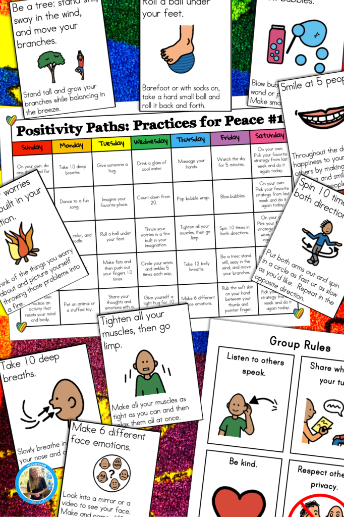 Teaching Others to STOP Mindfulness Method Worksheet for Elementary Students Fourth grade students learning the STOP mindfulness technique through a creative teaching worksheet activity
