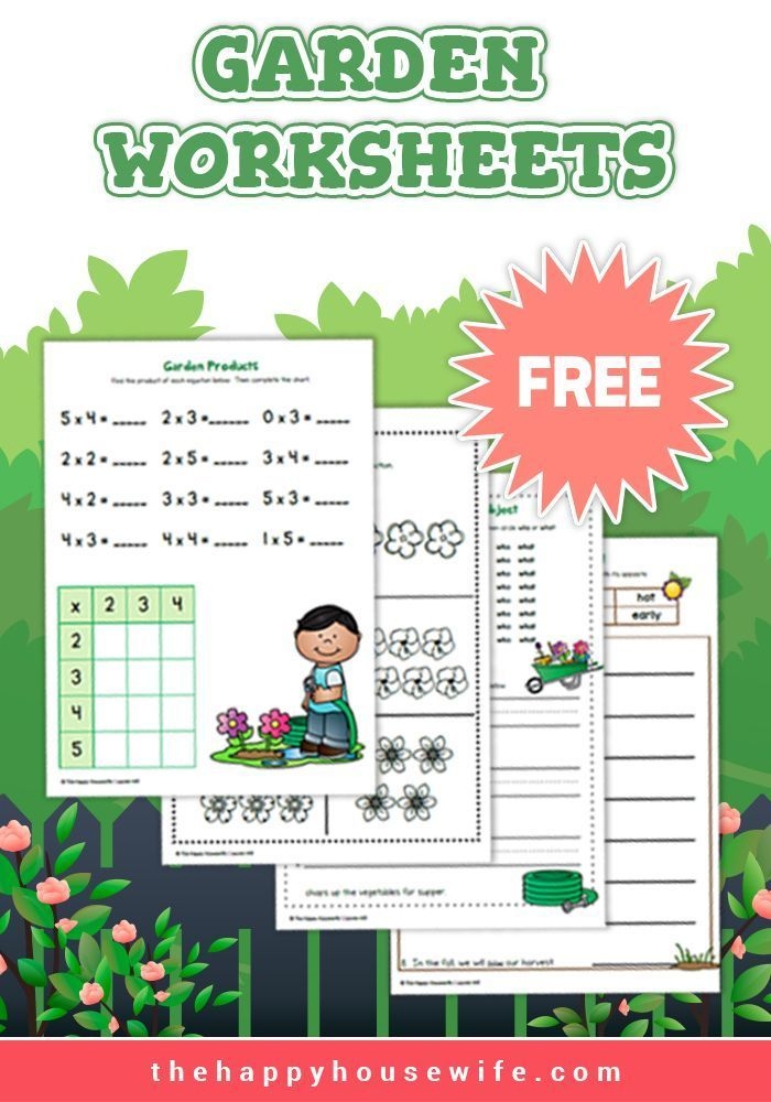 Third grade student coloring garden plots while reducing fractions in a gardening worksheet activity