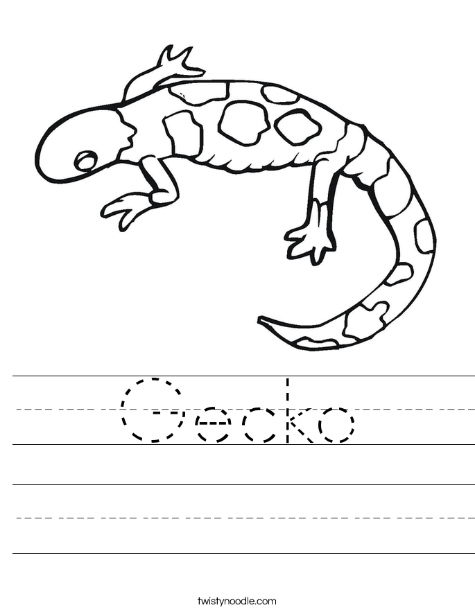 Engaging reading and writing activity about geckos for kids Colorful worksheet featuring fun facts about geckos for second graders