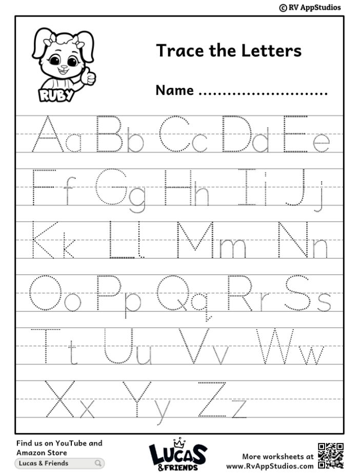 Worksheet for preschoolers to practice identifying and writing the letter Z