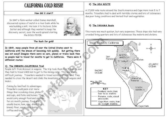 Fourth grade students playing a board game on the California Gold Rush in a physical science class