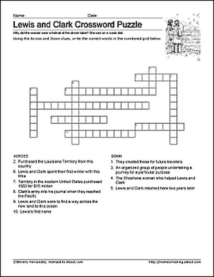 Historical Heroes: Lewis and Clark handwriting practice for kids Worksheet featuring Lewis and Clark for fourth graders to practice handwriting