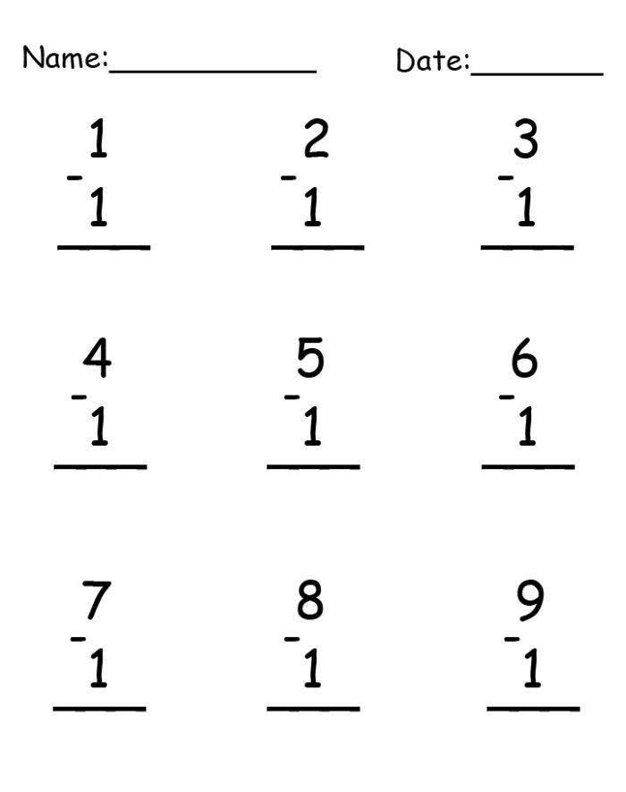 Hula-themed worksheet for third graders to practice subtracting fractions with the same denominator