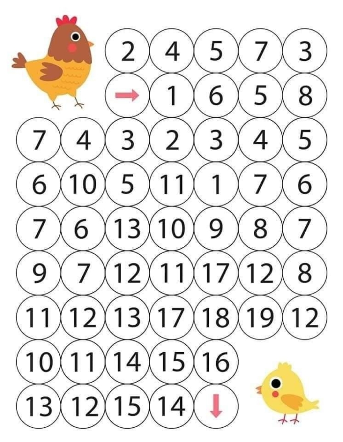 Image title showcasing a fun caterpillar maze designed to help kids learn numbers 1 to 15. ALT text for a worksheet featuring a Hungry Caterpillar Number Maze for kindergarten counting practice.