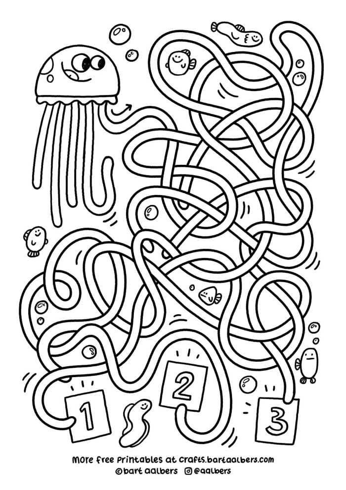 Engaging counting activity for Kindergarten students with a fun caterpillar theme Colorful worksheet featuring a Hungry Caterpillar Number Maze for counting 1 to 15