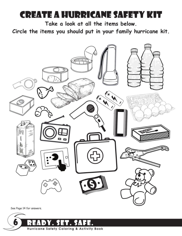 Fifth grade worksheet about hurricanes featuring a story about Dorothy and a storm