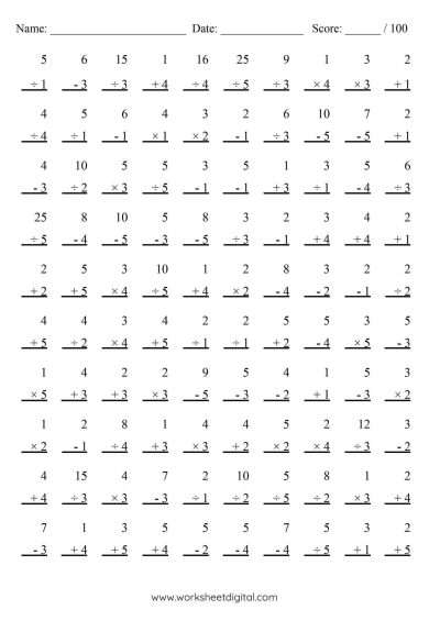 First Grade math worksheet for adding five to numbers up to ten