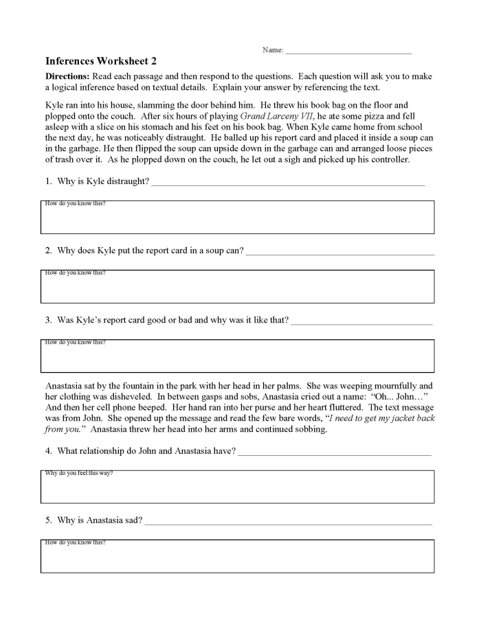 Fourth Grade worksheet on Making Inferences featuring Courageous Leaders and fractions