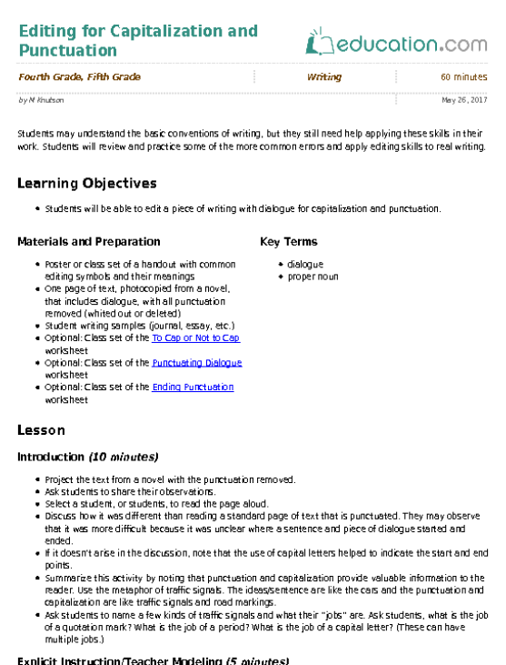 Worksheet activity focused on concluding informational writing about fungus for fifth graders Fifth grade student completing a worksheet on writing conclusions for an informational text about fungus