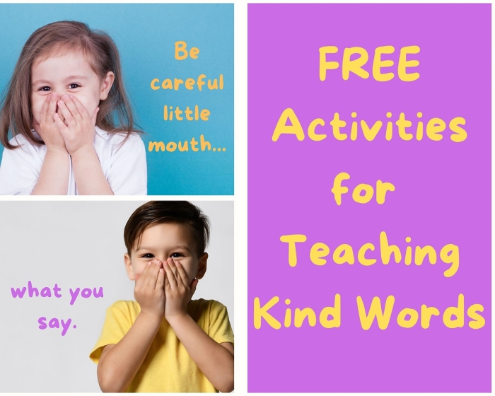 Second-grade students practice kindness through guided interactions with the worksheet Children engaged in a classroom activity using the How to Use Kind Words worksheet