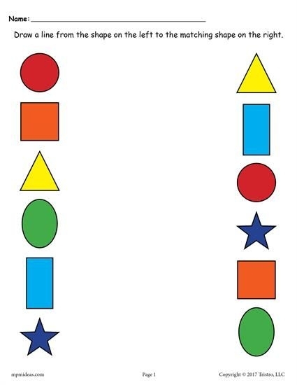 Engage young learners with Shape Matching Fun worksheet for identifying solid shapes Kindergarten students matching 3-D shapes like cubes and cones on a colorful worksheet