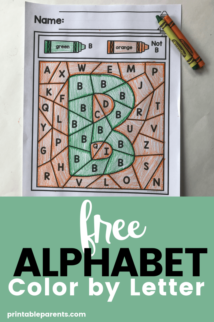 Mixed Operations Color by Letters activity for young learners practicing letter recognition and coloring Kindergarten Color by Letters worksheet featuring mixed operations to help kids learn ABCs