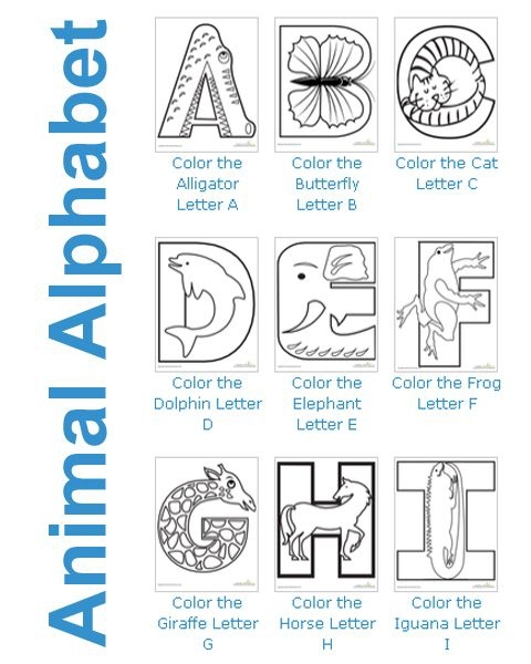 Fun and engaging printable for creating a unique animal-themed alphabet chart Animal Alphabet Chart worksheet for kindergarten kids to personalize
