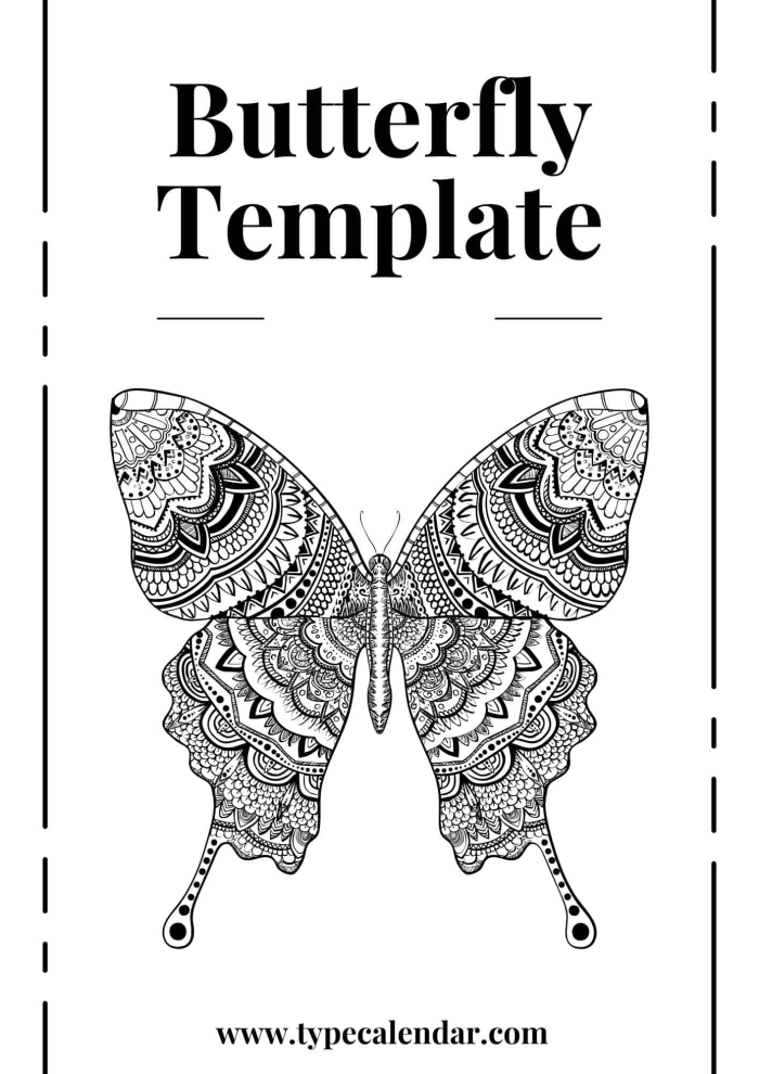 Butterfly Anatomy worksheet with clear sections for young learners 12 Kindergarten butterfly diagram for labeling parts related to fractions