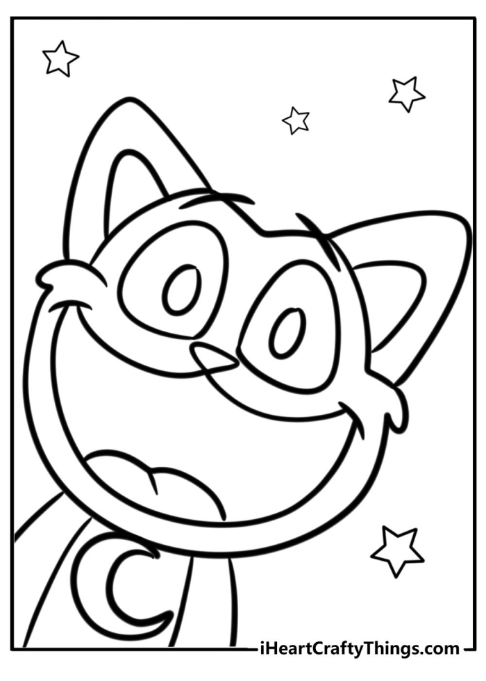 Cat Nap Color by Number activity for young learners in Data and Graphing skills Kindergarten Color by Number worksheet featuring a sleeping cat for counting practice