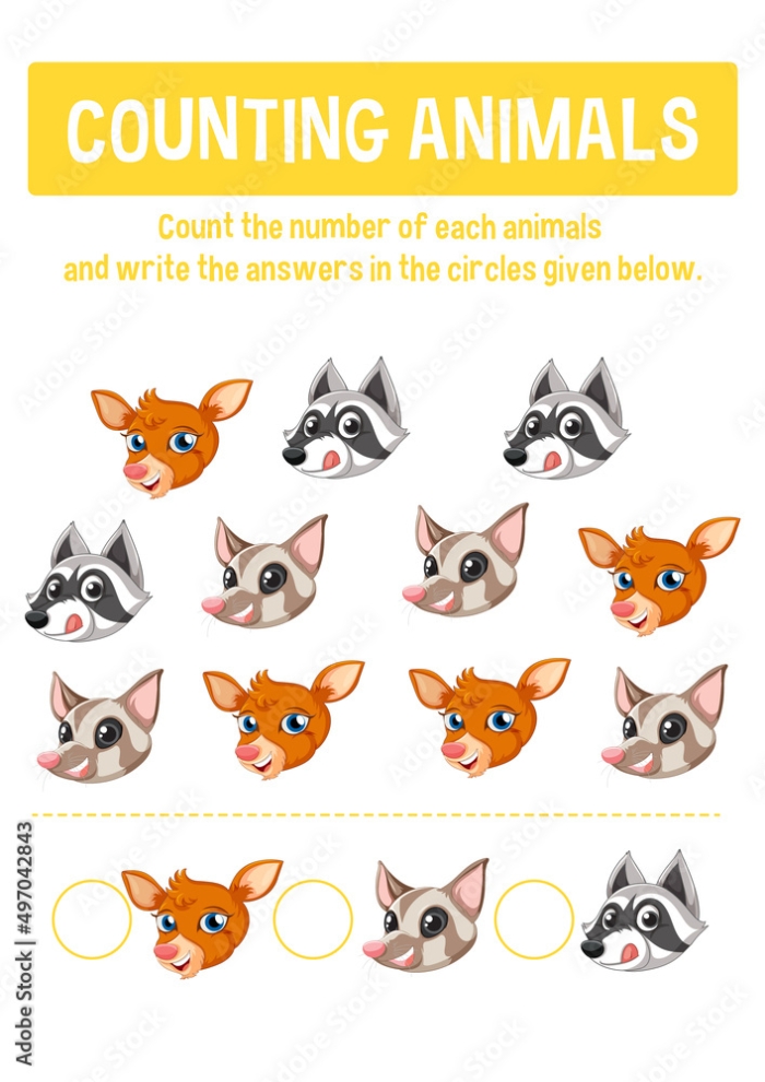 Fun phonics worksheet featuring creature counting and number recognition skills Kindergarten child practicing double digit counting with colorful creepy crawlies