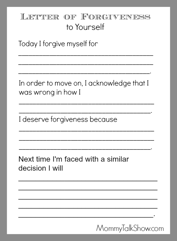 Forgiveness Fingers activity for young learners practicing social emotional skills in place value context Kindergarten worksheet showing a hand with words like love and listen on each finger to teach forgiveness