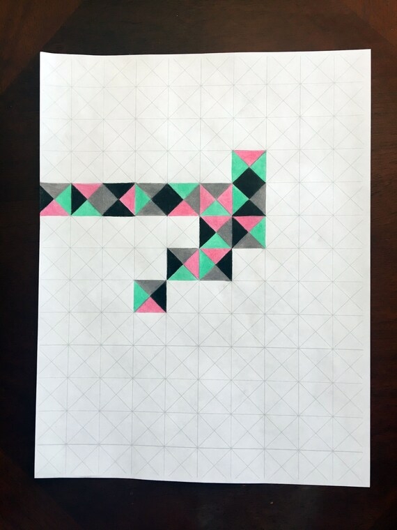 Kindergarten tangram template worksheet for coloring and learning fractions