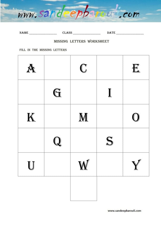 Find Missing Letters spelling activity for young learners with toys, image 25 Kindergarten worksheet where children fill in the missing first letters of toy names