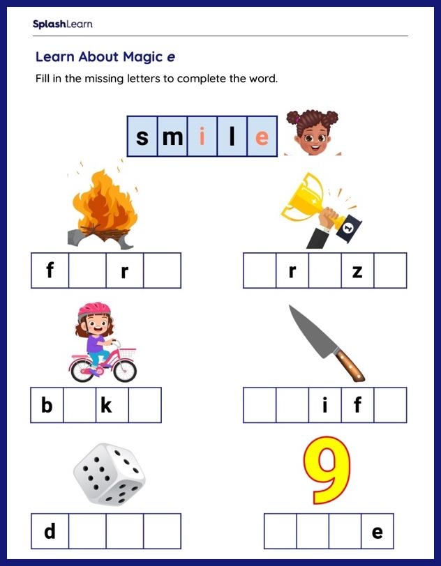 Spelling activity page for young learners to fill in missing initial letters of toy names, Worksheet 12 Kindergarten Find Missing Letters worksheet featuring toys with missing first letters to complete