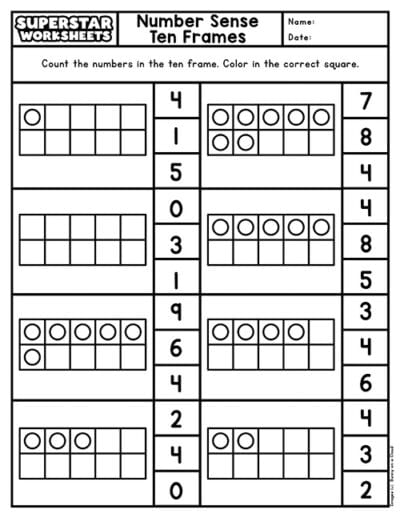 Building Number Sense: Carnival Game Number Fill-in Activity for Early Learners Kindergarten student completing a carnival-themed number sequence worksheet with missing numbers from 500 to 510