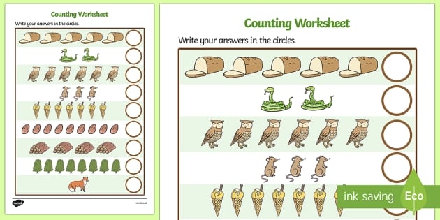Fun double digit number recognition activity with insects on a Creature Counting worksheet for young learners Kindergarten Creature Counting worksheet featuring colorful creepy crawlies for phonics practice