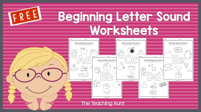 Letter Sounds Worksheet for Early Learners in History Category Kindergarten student practicing letter sounds on worksheet number 4