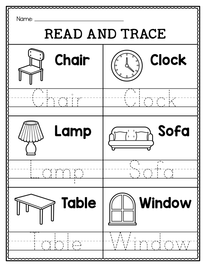 Short A word practice worksheet for kindergarten students focusing on reading and writing skills Kindergarten phonics worksheet featuring short A words for reading, tracing, and writing practice