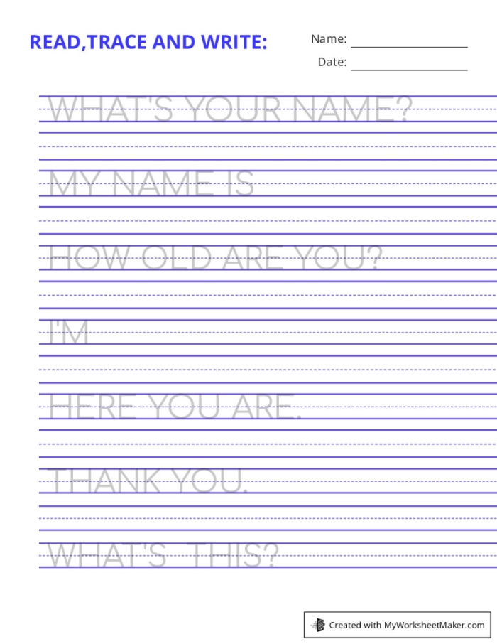 Practice reading and tracing short A words with this fun worksheet for kindergarteners Kindergarten phonics worksheet for reading and writing short A words