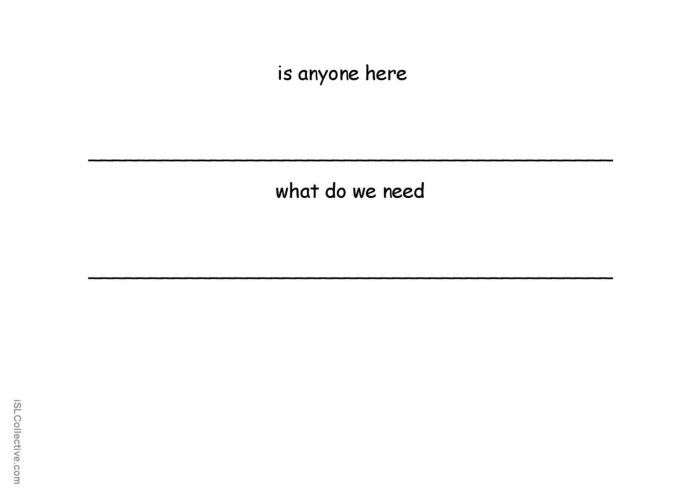 Kindergarten Fix it Up worksheet for reading practice with colorful illustrations