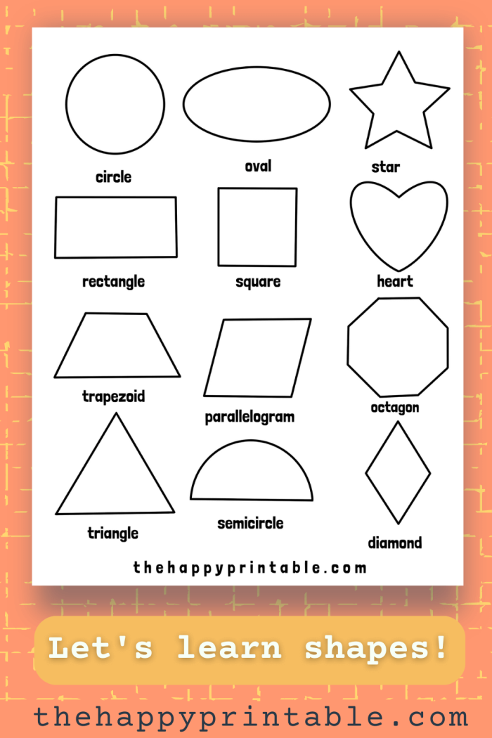 Counting different shapes in a fun How Many Shapes Are There activity for kids Kindergarten worksheet showing various shapes for counting practice