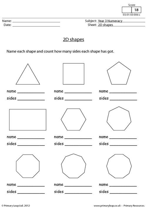 Name That Shape assessment activity with geometric figures for early learners to identify and label Kindergarten student worksheet showing colorful 2D shapes including circles squares and triangles for shape identification practice