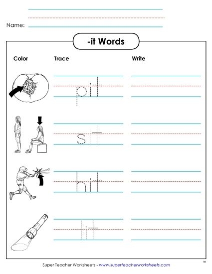 Short A word practice worksheet for young learners to read, trace, and write with ease Kindergarten phonics worksheet focusing on short A words for reading and writing practice